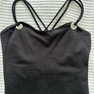 Lovely Day Black Sleeveless Midi Bodycon Dress